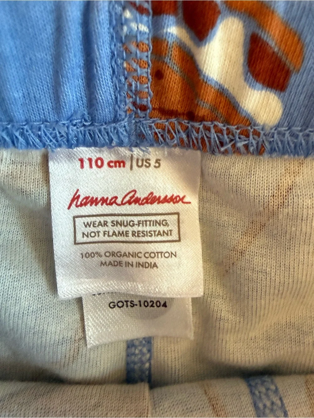 Hanna Andersson Pajamas - size 5